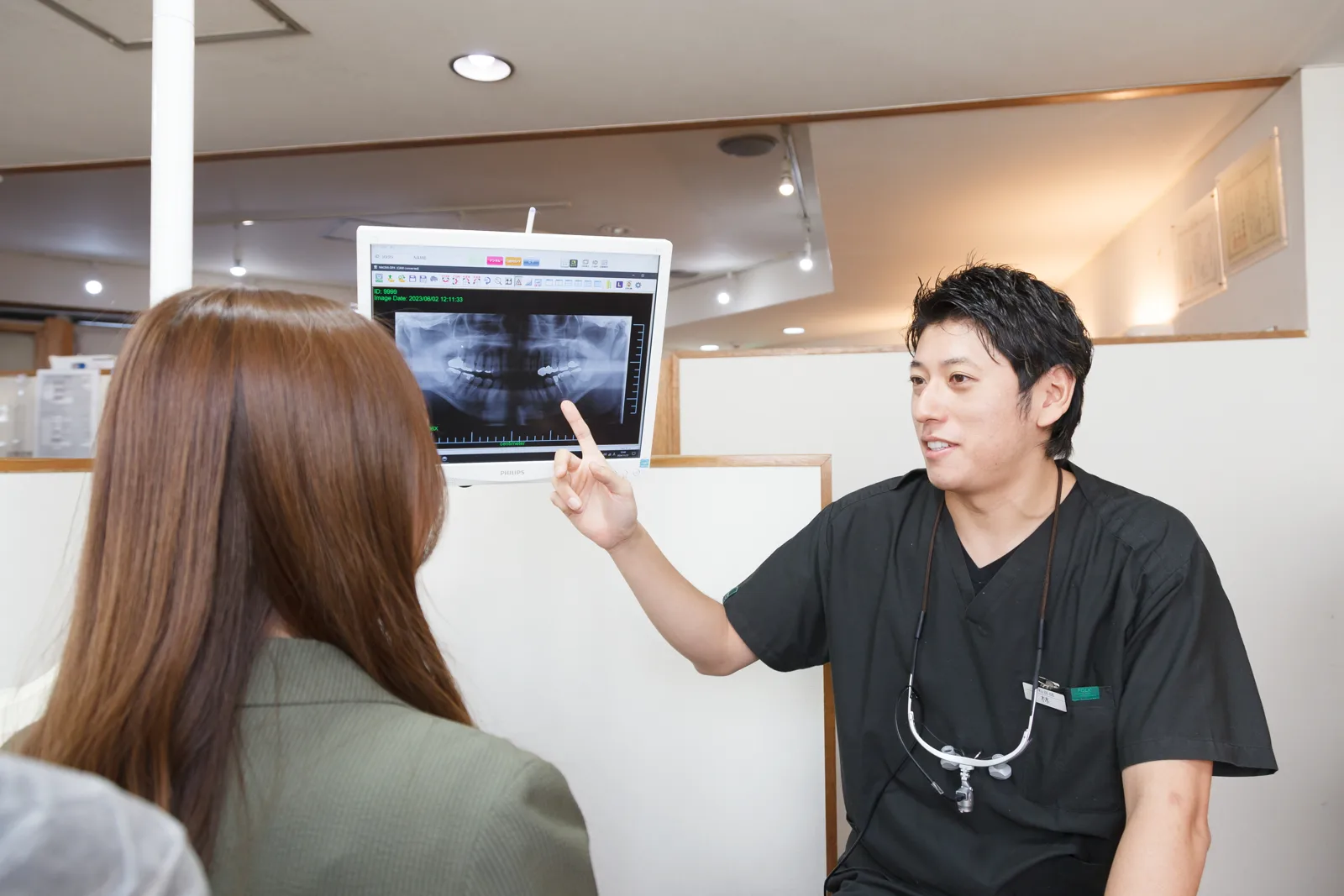 レントゲン画像を用いた診査・診断